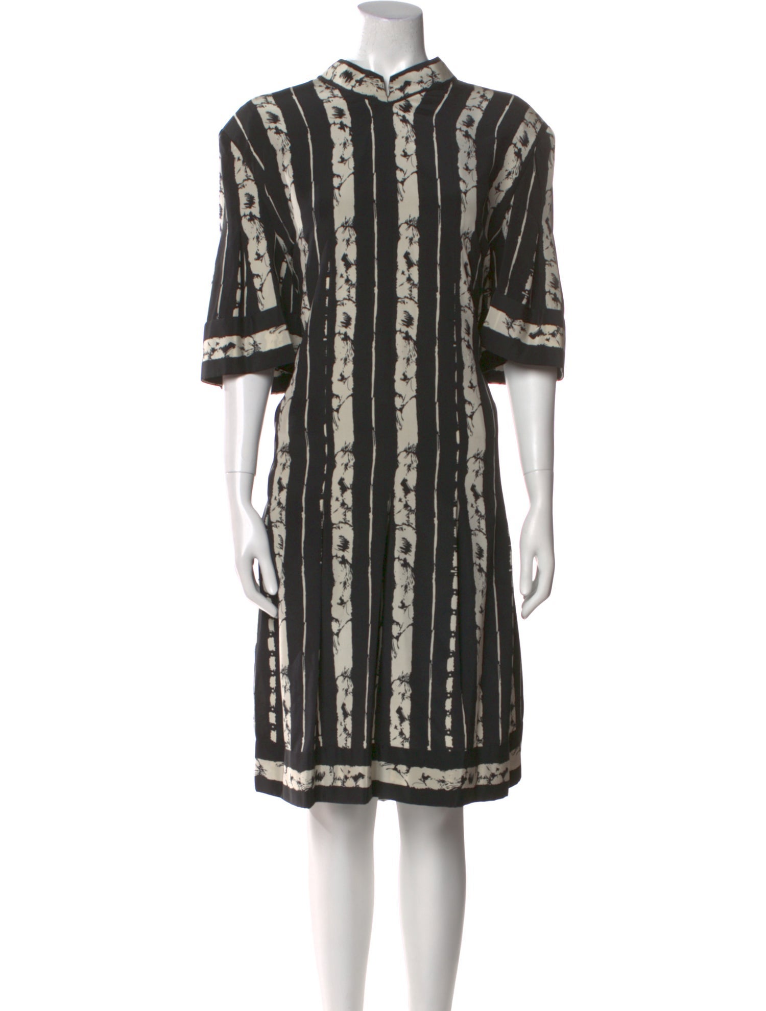 Saks Fifth Avenue Printed Midi Length Dress