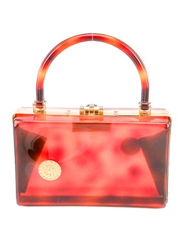 Saks Fifth Avenue Handle Bags Acrylic Top Bag