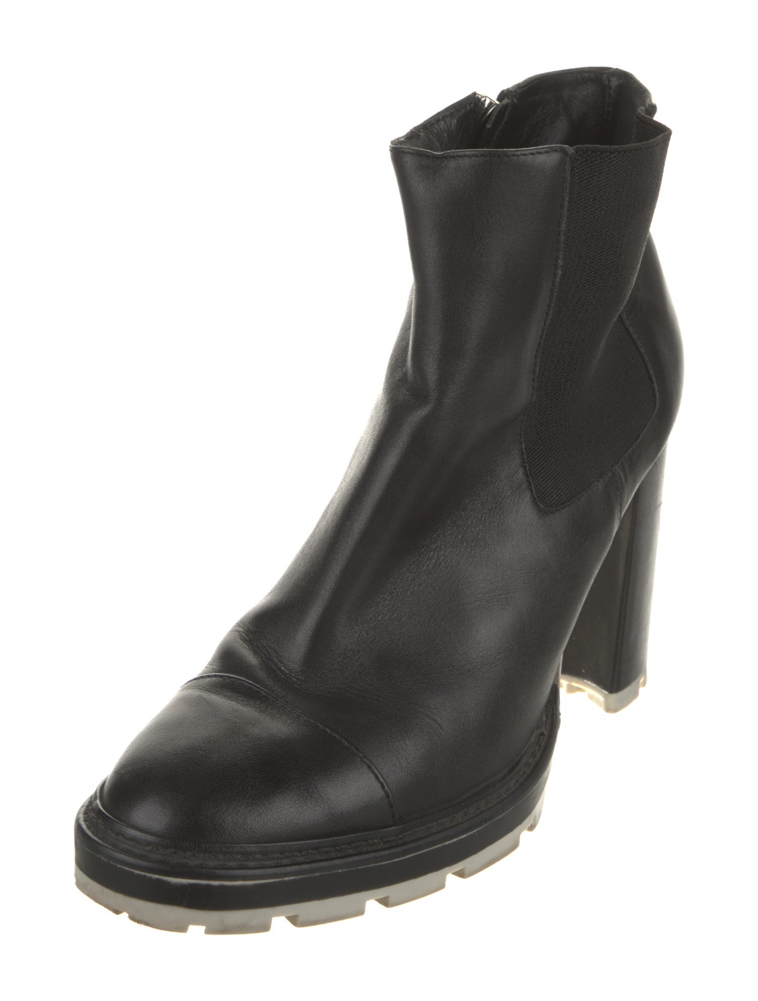 Saks Fifth Avenue Leather Chelsea Boots