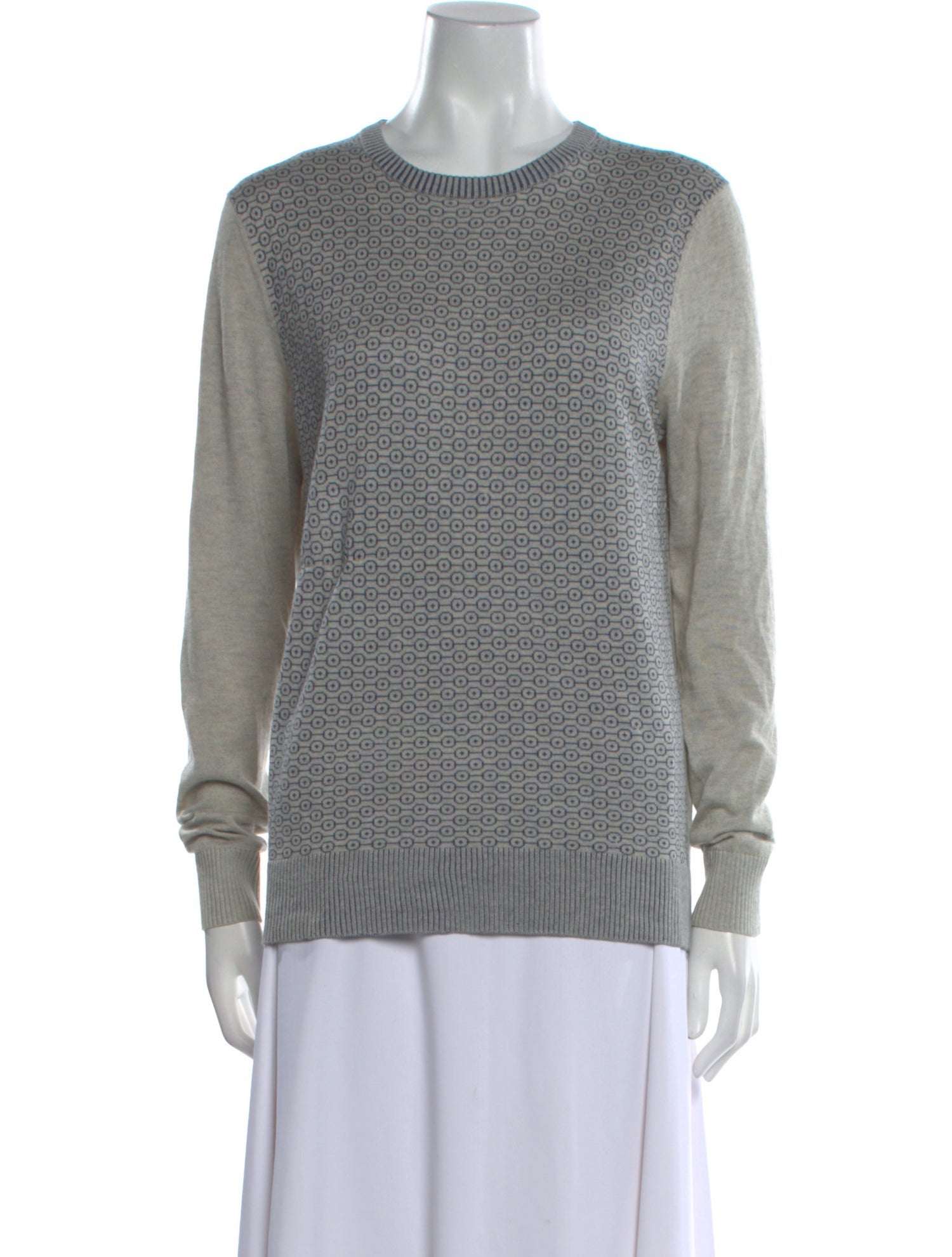 Saks Fifth Avenue Silk Crew Neck Sweater