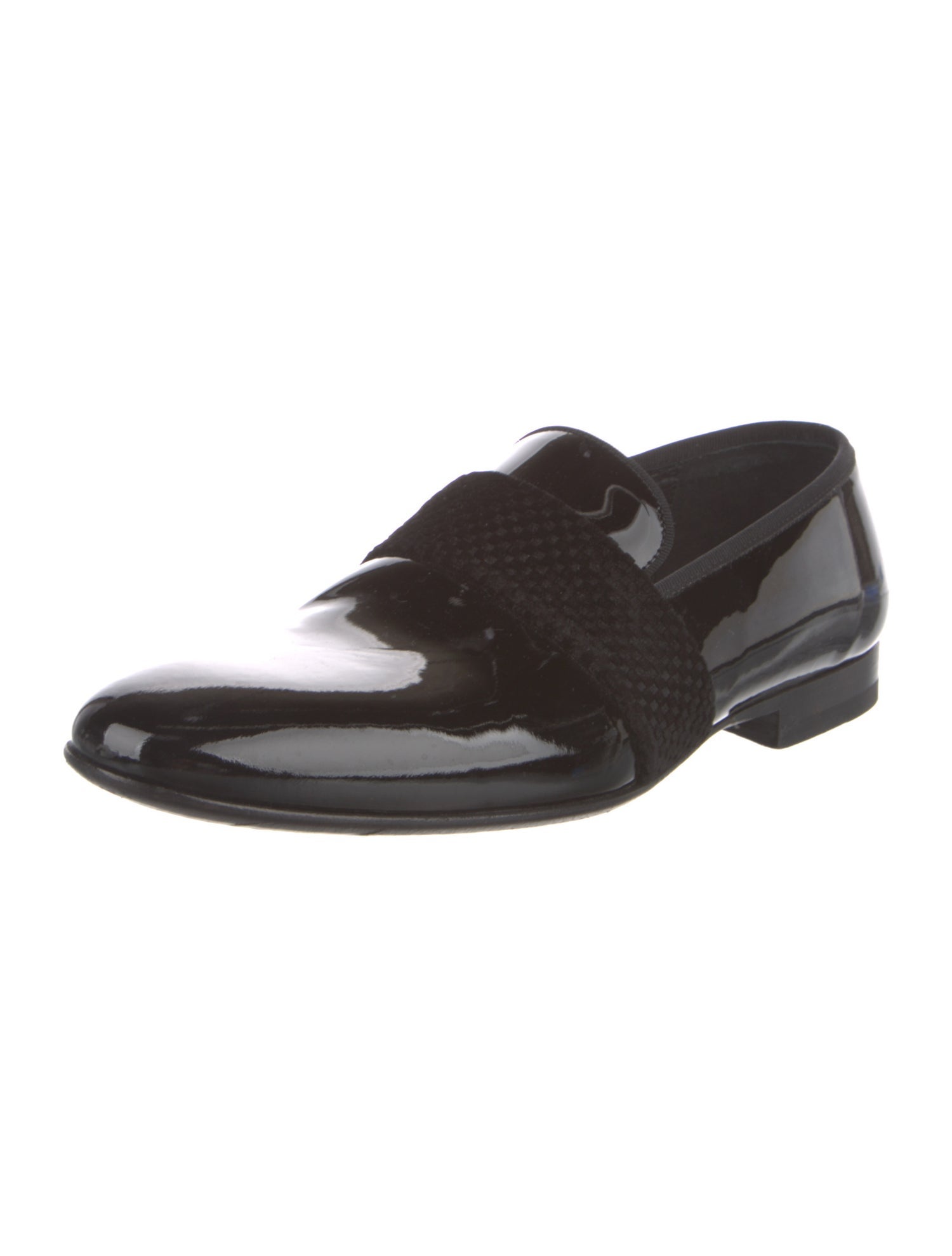 Saks Fifth Avenue Patent Leather Loafers