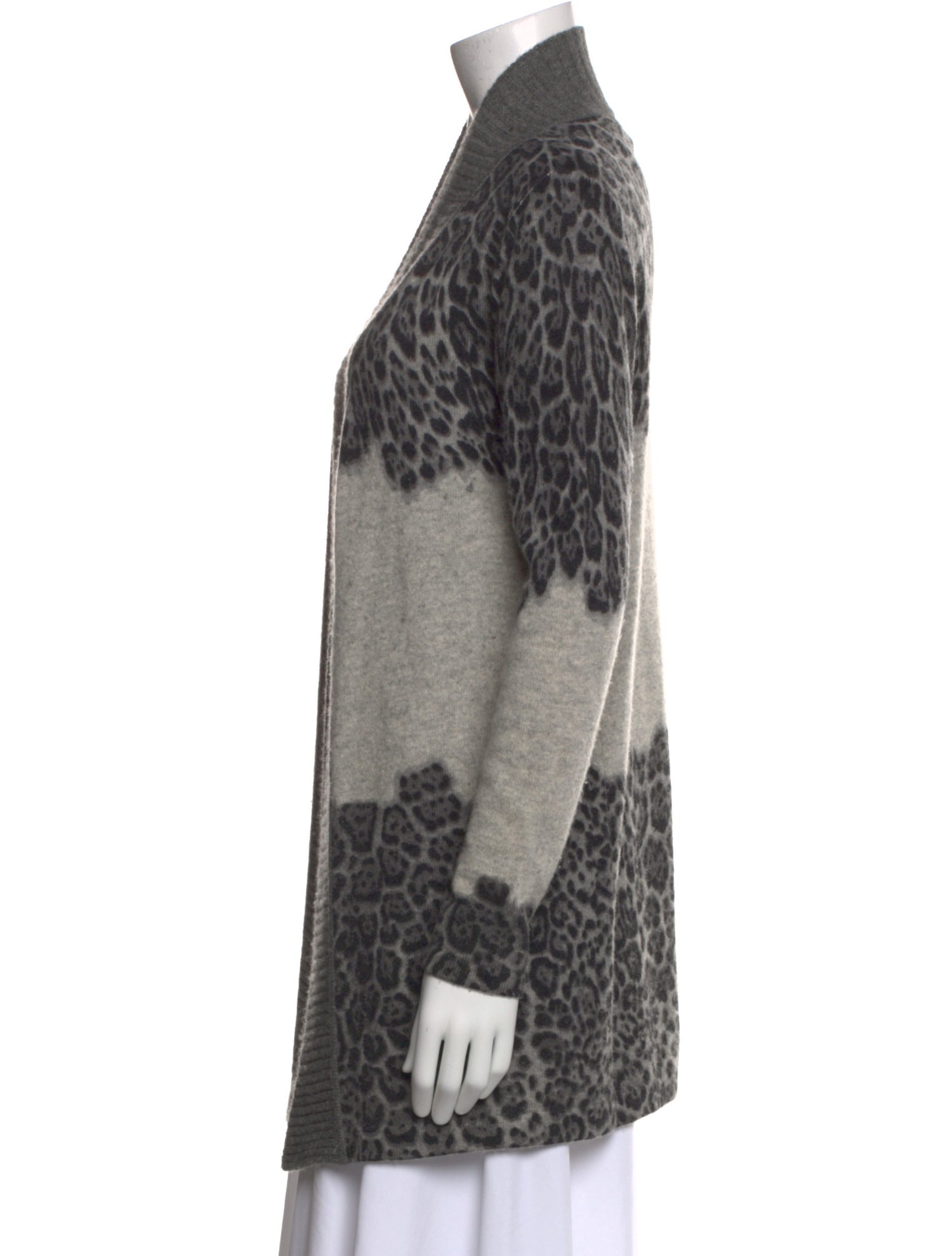 Saks Fifth Avenue Cashmere Animal Print Sweater