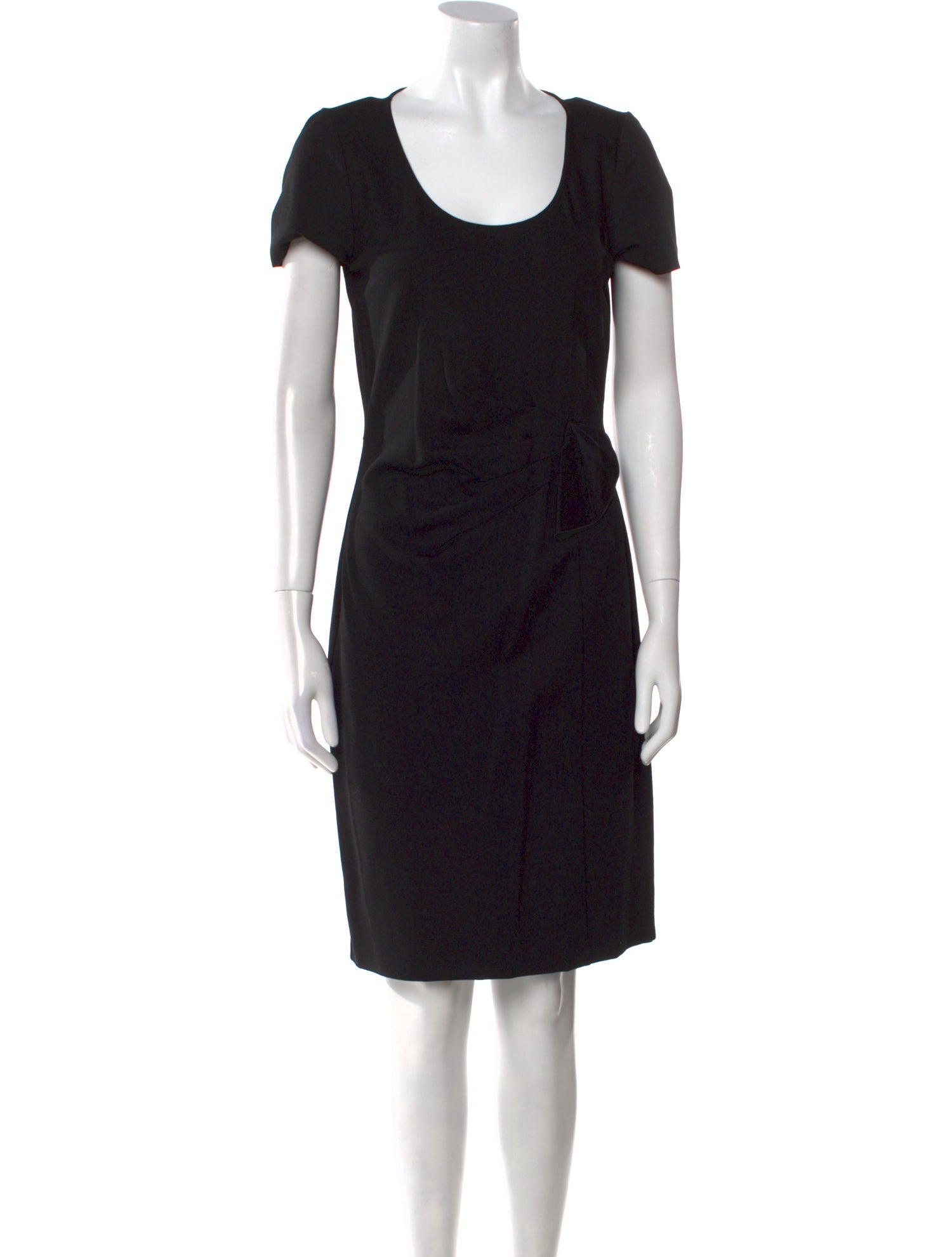 Saks Fifth Avenue Scoop Neck Knee-Length Dress