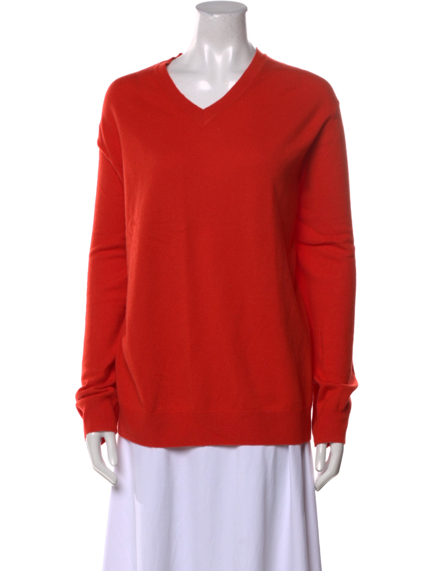 Saks Fifth Avenue Cashmere V-Neck Pullover w/ Tags