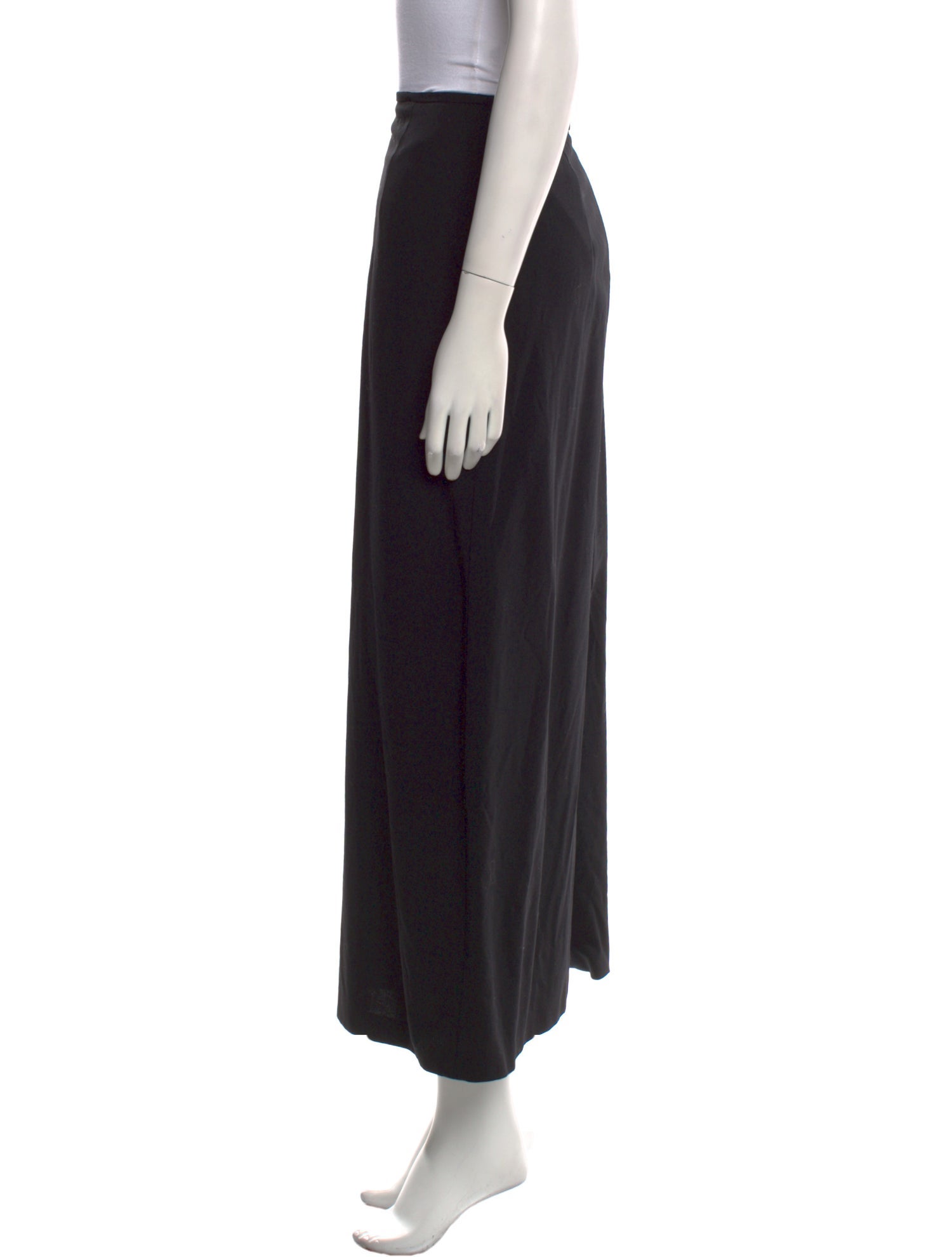 Saks Fifth Avenue Virgin Wool Midi Length Skirt