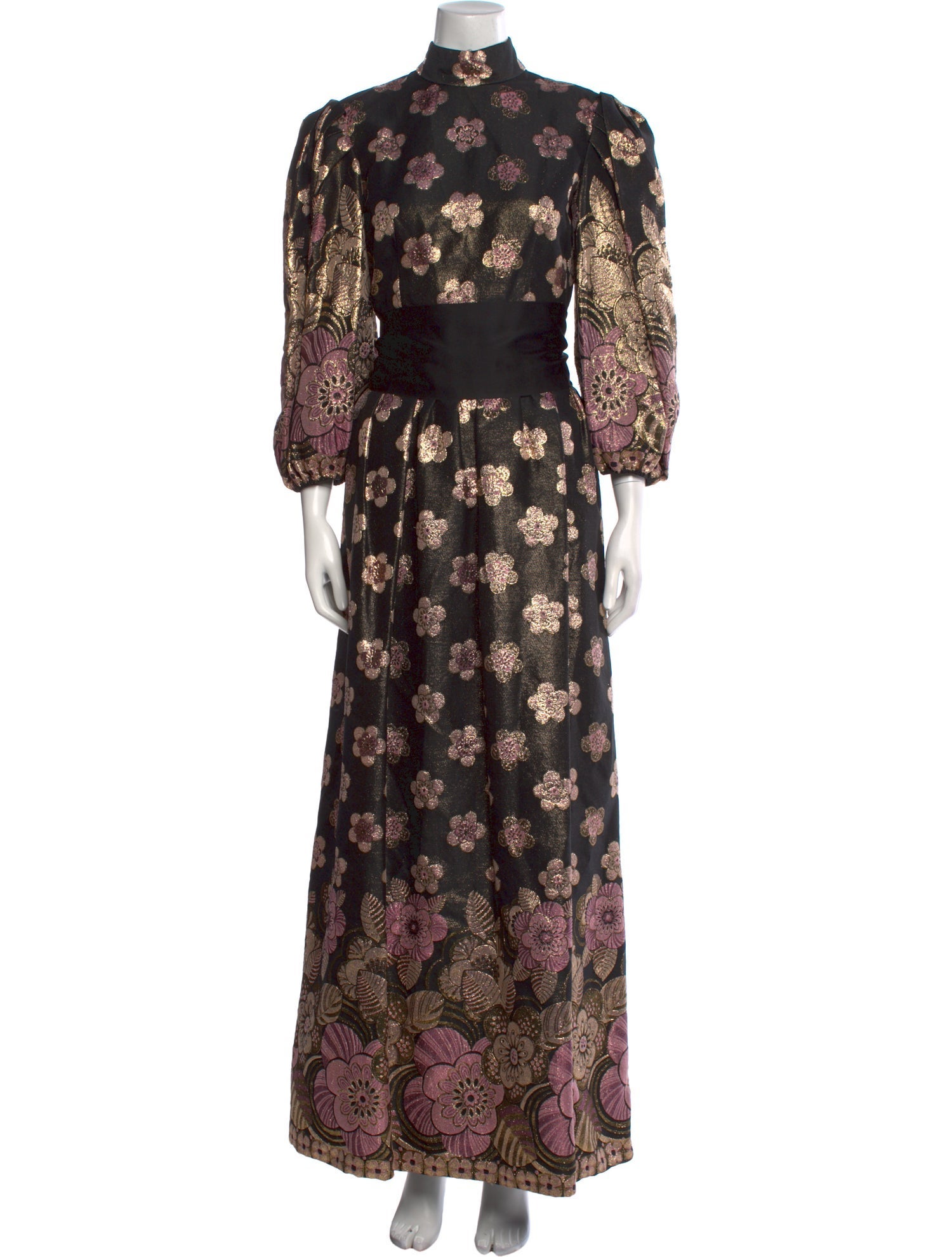 Saks Fifth Avenue Floral Print Long Dress