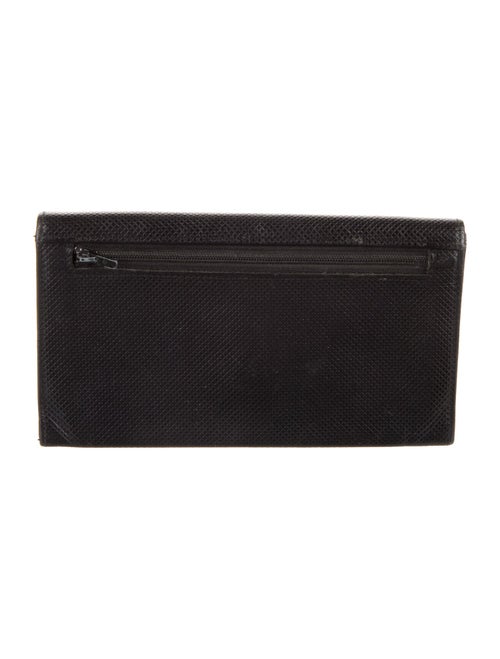 Saks Fifth Avenue Leather Continental Wallet