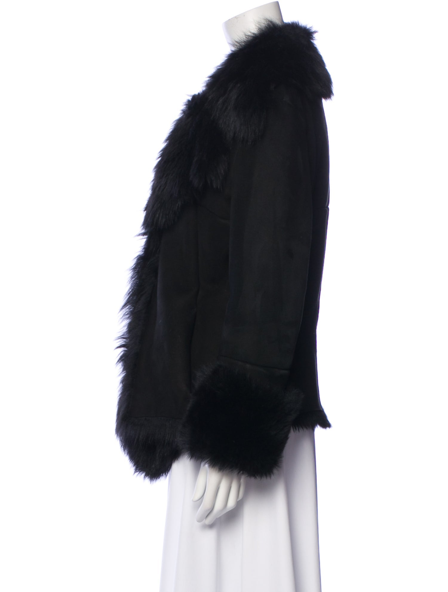 Saks Fifth Avenue Faux Fur Jacket