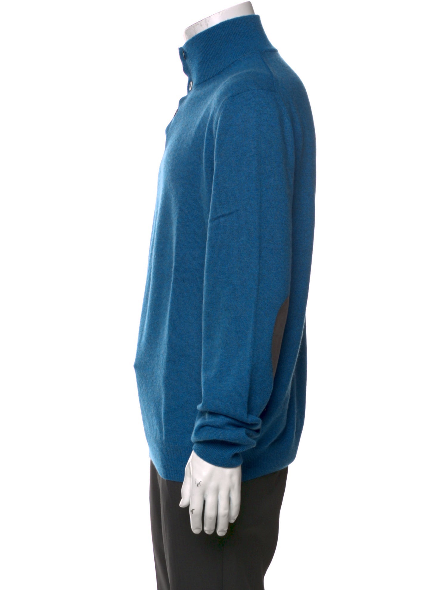 Saks Fifth Avenue Cashmere Turtleneck Polo Sweater