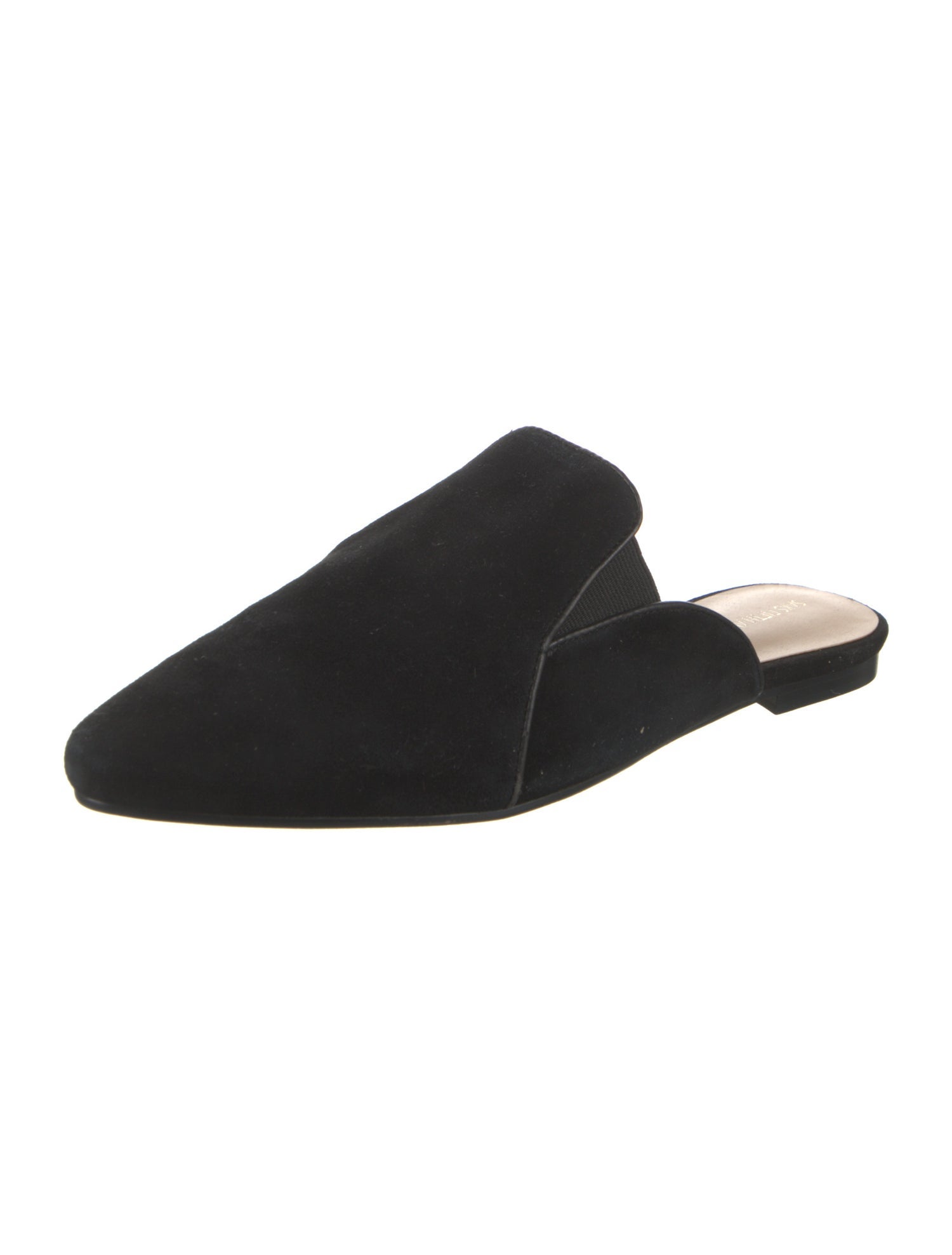 Saks Fifth Avenue Velvet Mules