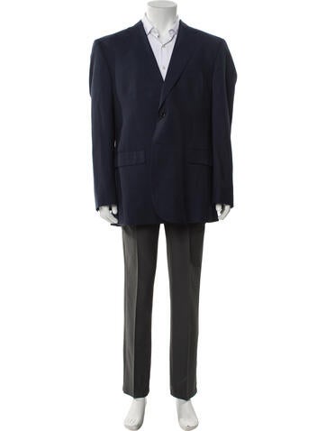 Saks Fifth Avenue Suiting Wool Blazer Us36, It46 | S