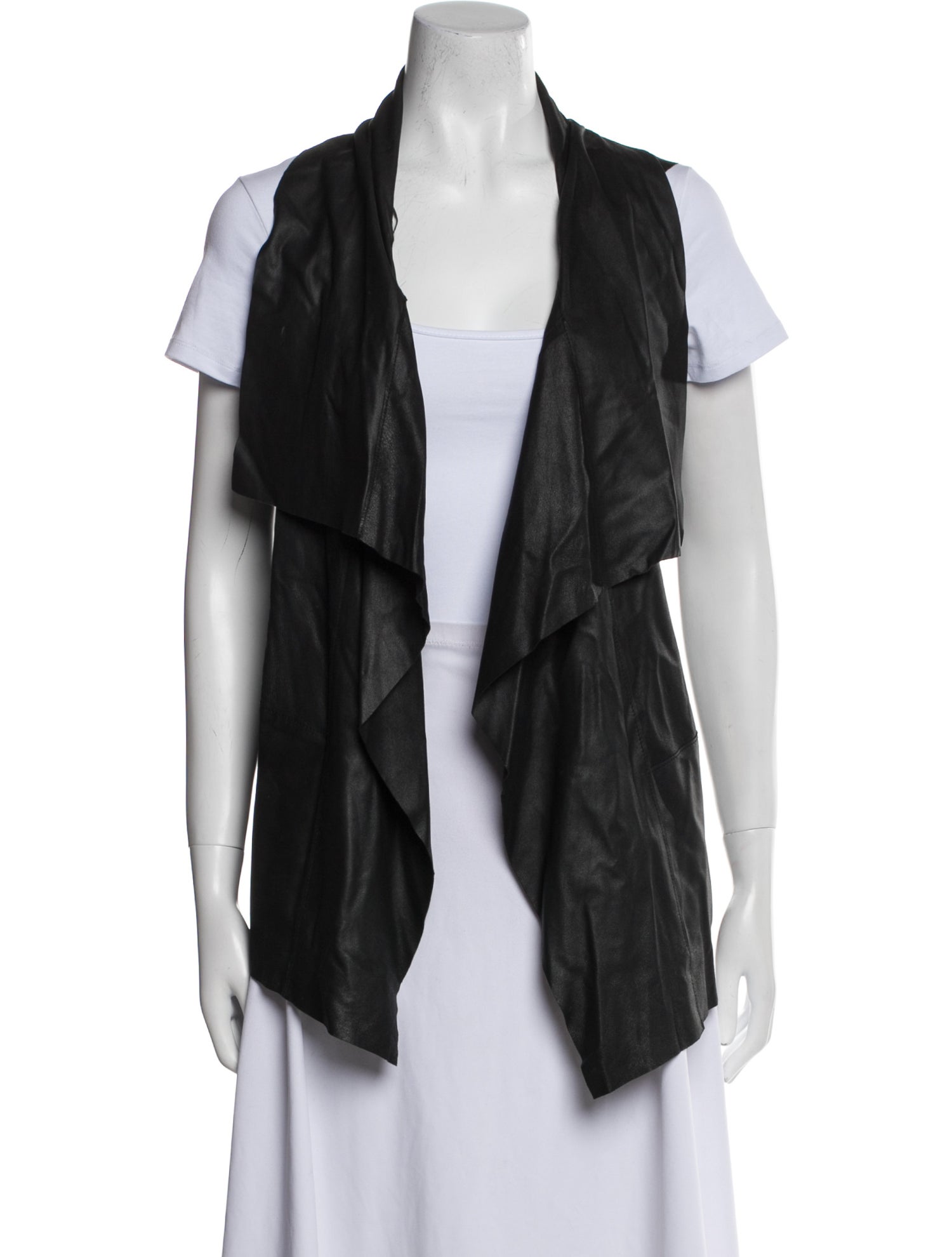 Saks Fifth Avenue Leather Vest
