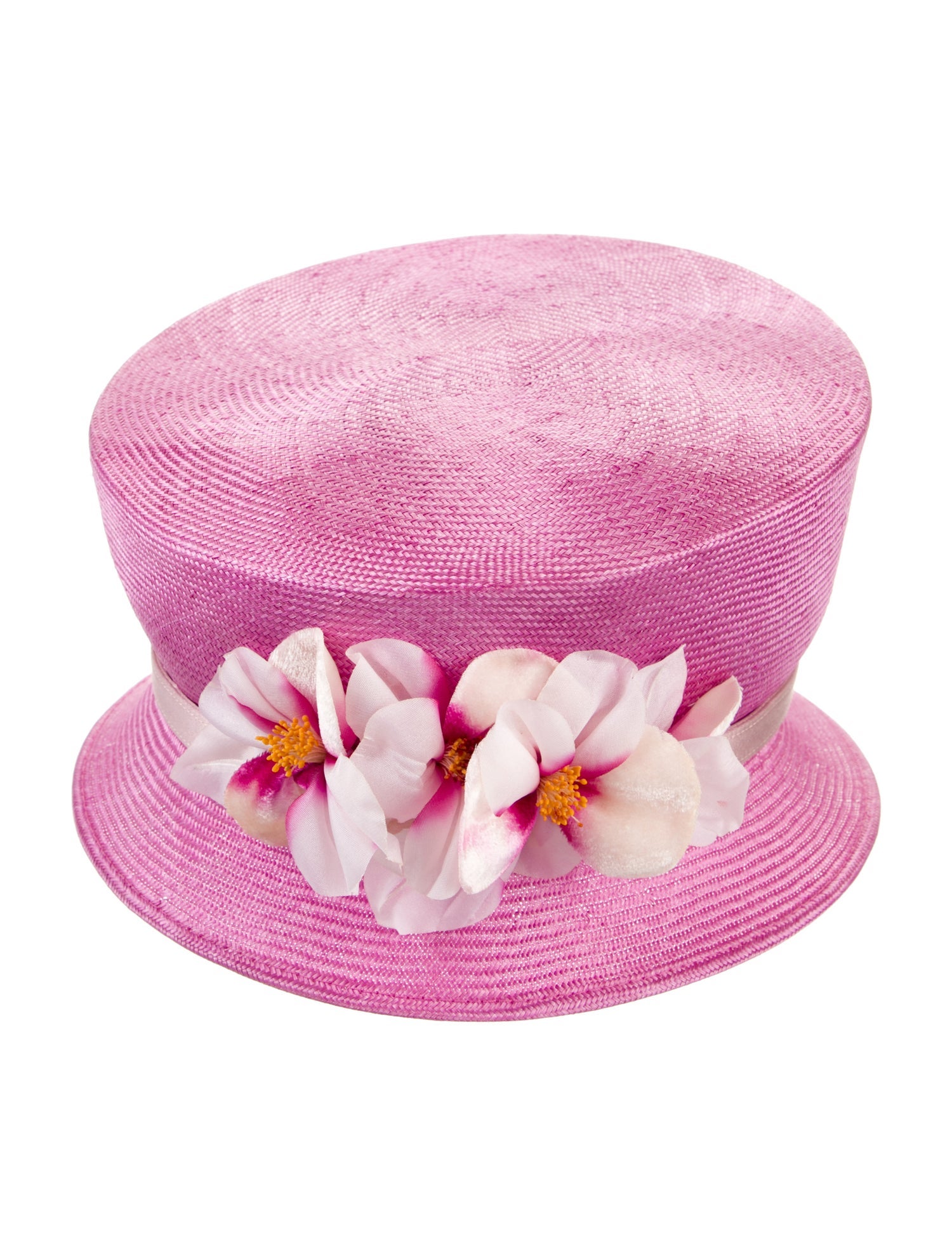 Philip Treacy Raffia Embellished Hat