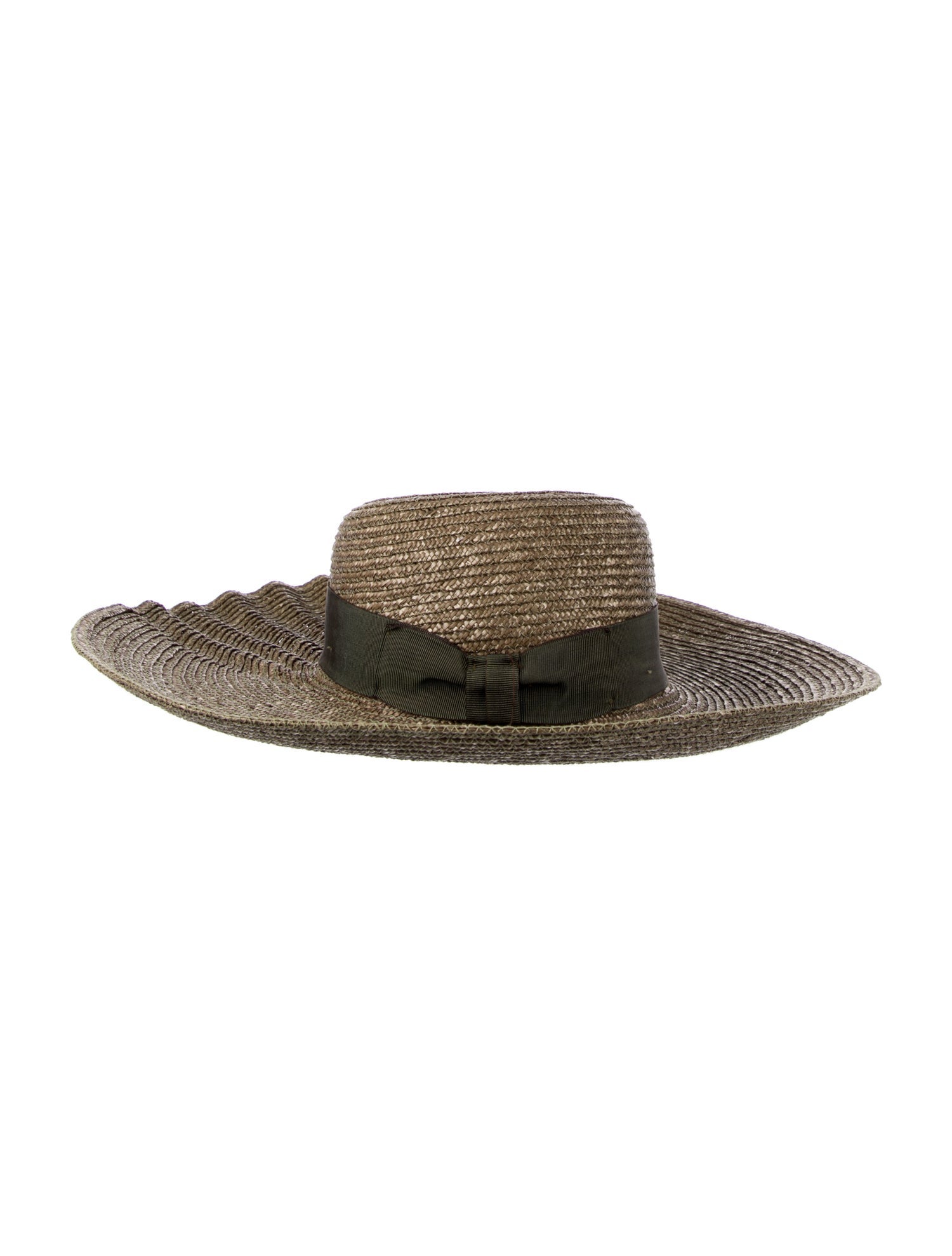 Saks Fifth Avenue raffia sun hat