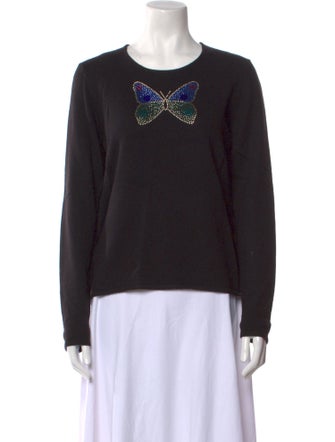 Saks Fifth Avenue Cashmere Graphic Print Sweater