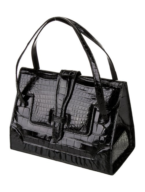 Saks Fifth Avenue Leather Top Handle Bag