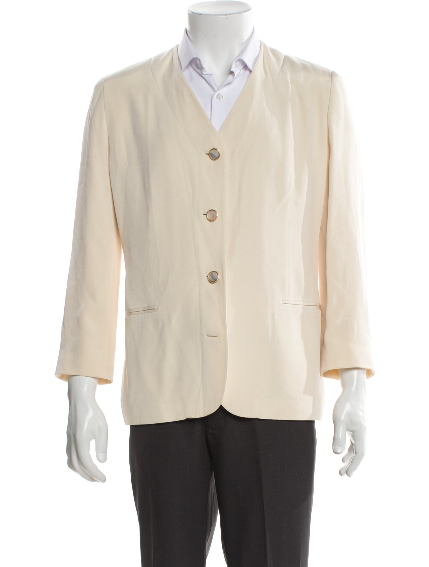 Saks Fifth Avenue Silk Overcoat