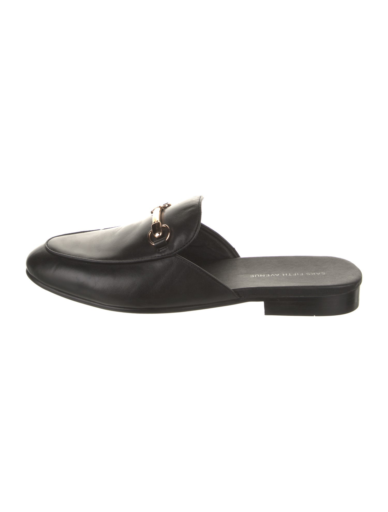 Saks Fifth Avenue Leather Slippers