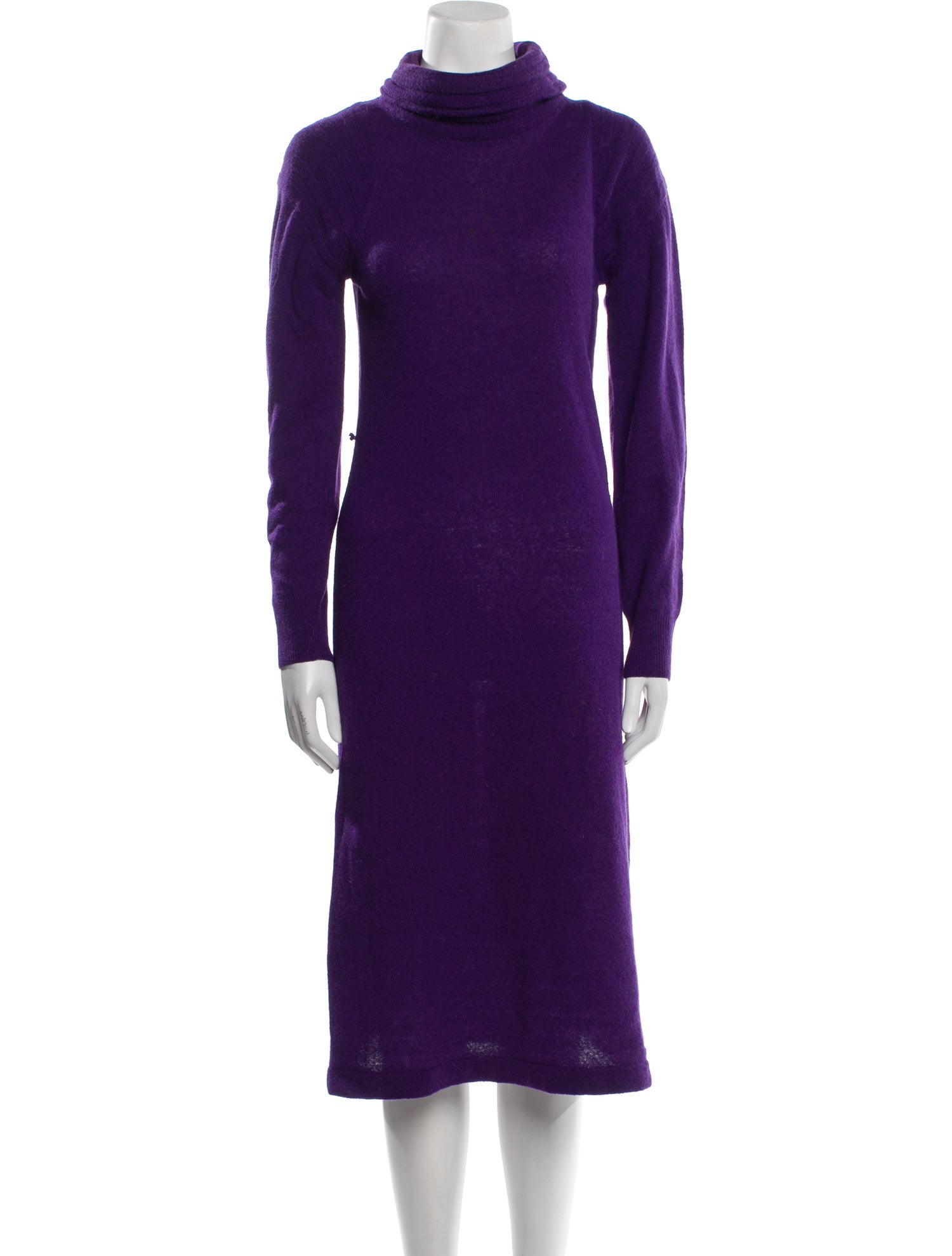 Saks Fifth Avenue Wool Midi Length Dress