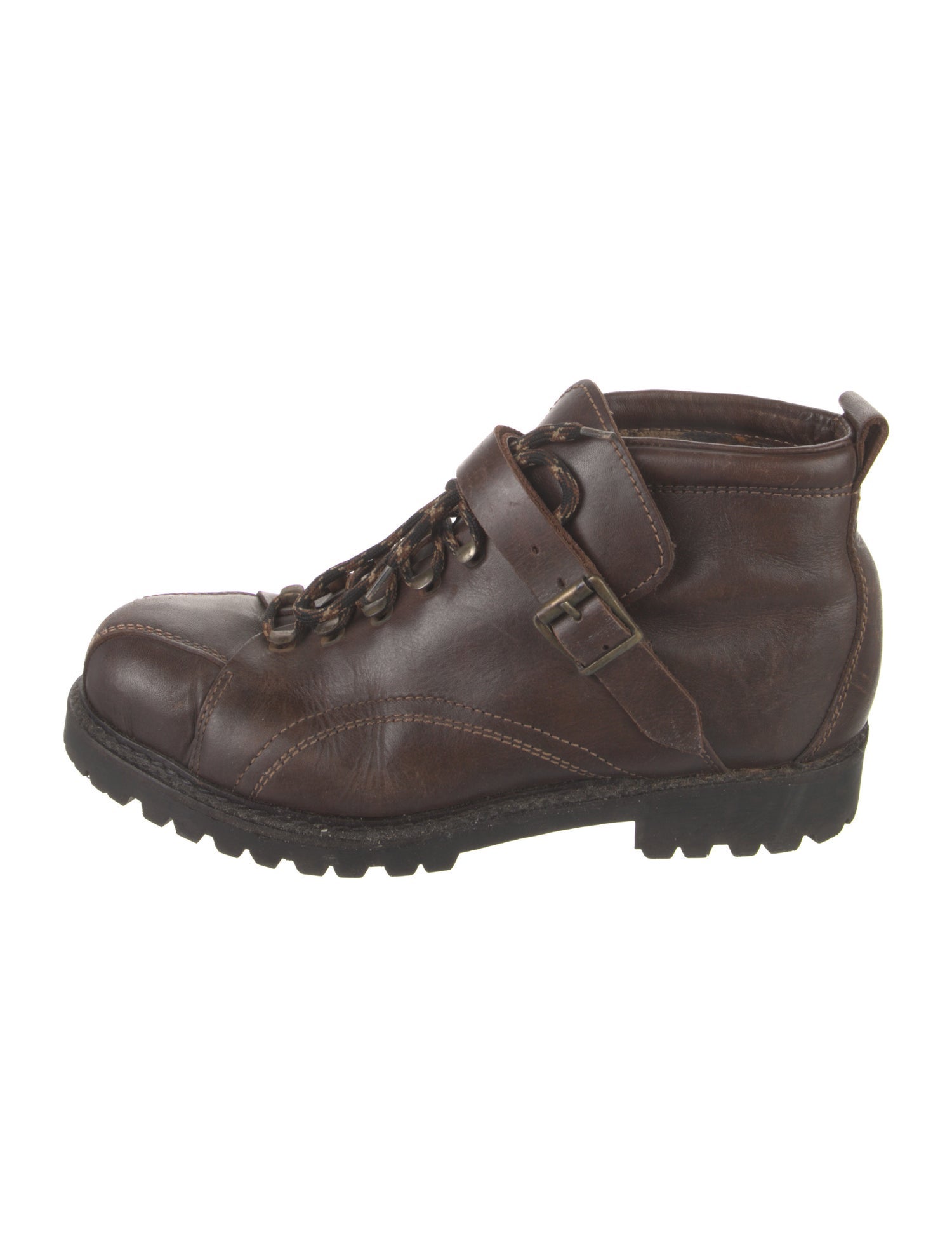 Saks Fifth Avenue Leather Hiking Boots