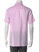 Saks Fifth Avenue Linen Short Sleeve Shirt