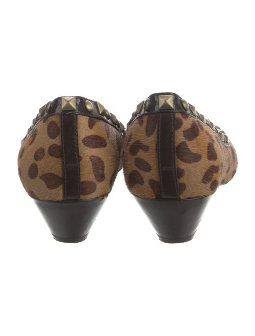 Saks Fifth Avenue Ponyhair Animal Print Pumps