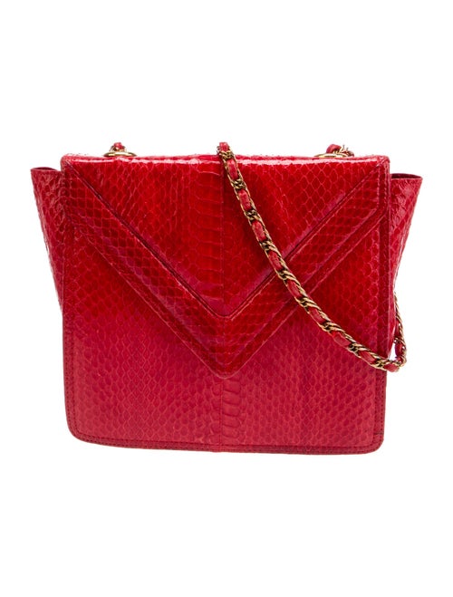 Saks Fifth Avenue Embossed Leather Bucket Bag