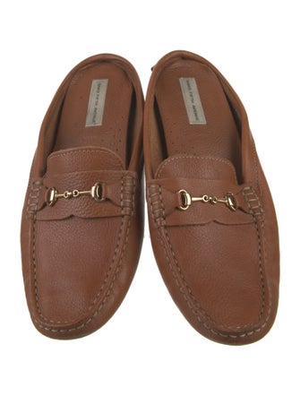 Saks Fifth Avenue Leather Mules