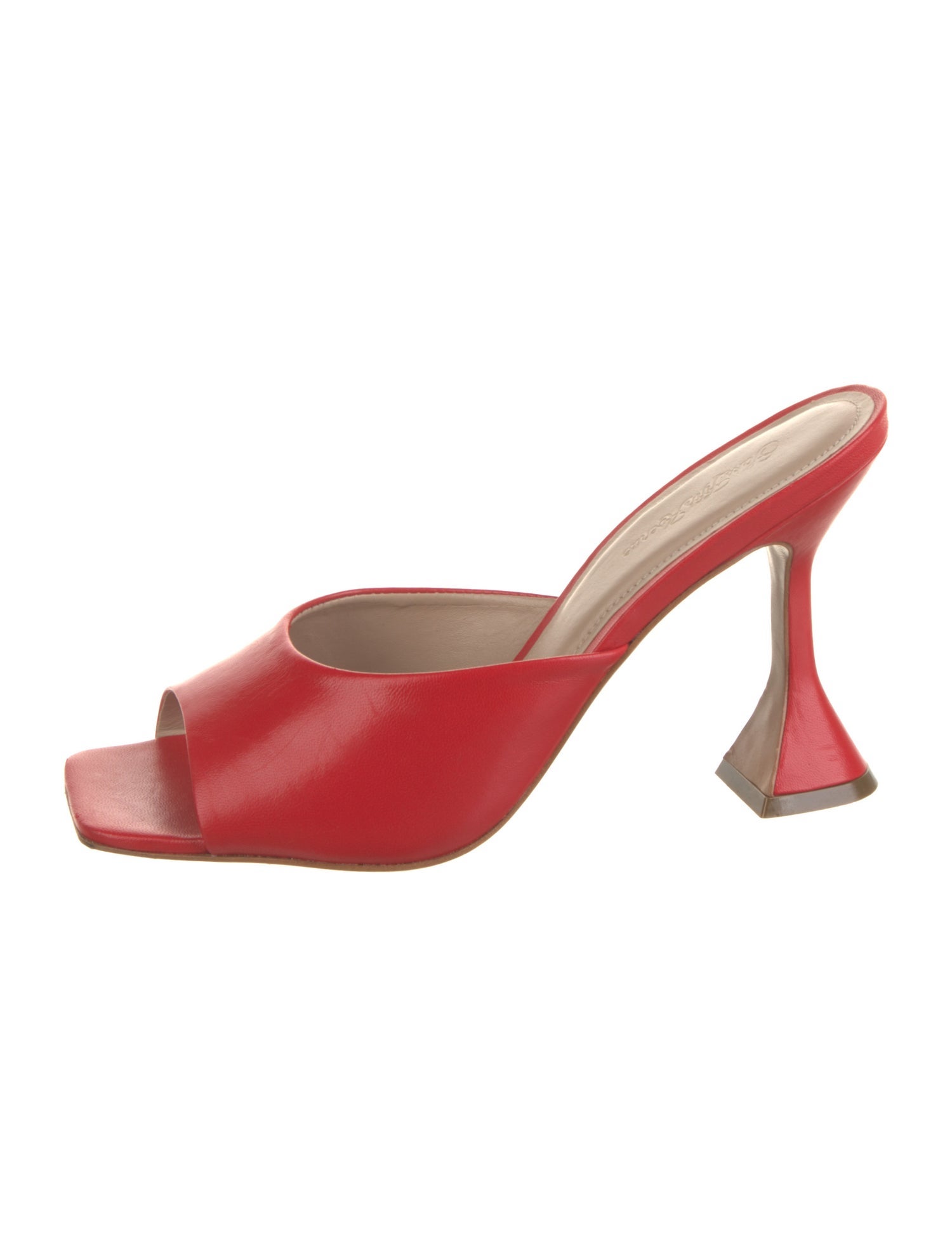 Saks Fifth Avenue Leather Slides