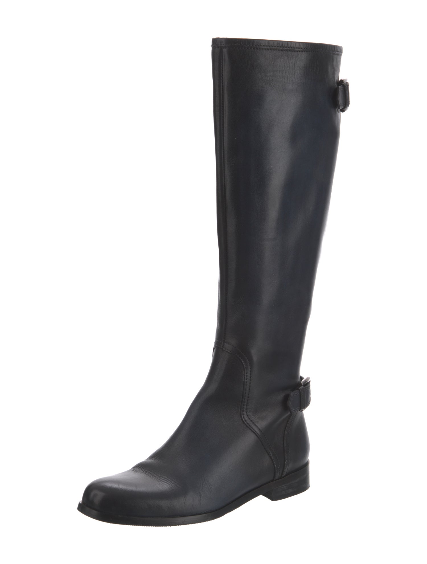 Saks Fifth Avenue Leather Riding Boots