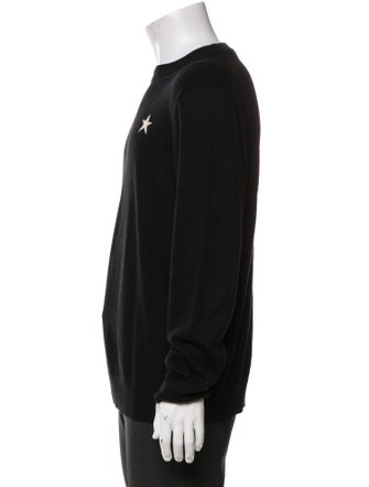 Saks Fifth Avenue Graphic Print Crew Neck Pullover