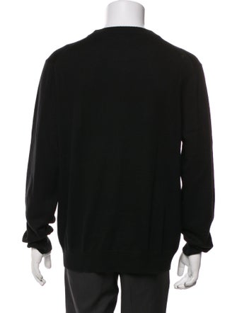 Saks Fifth Avenue Graphic Print Crew Neck Pullover