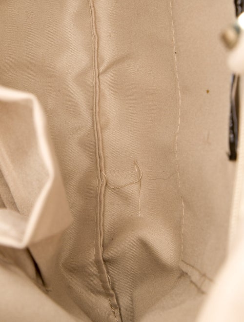 Saks Fifth Avenue Raffia Top Handle Bag