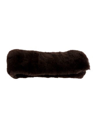 Saks Fifth Avenue Fur Headband