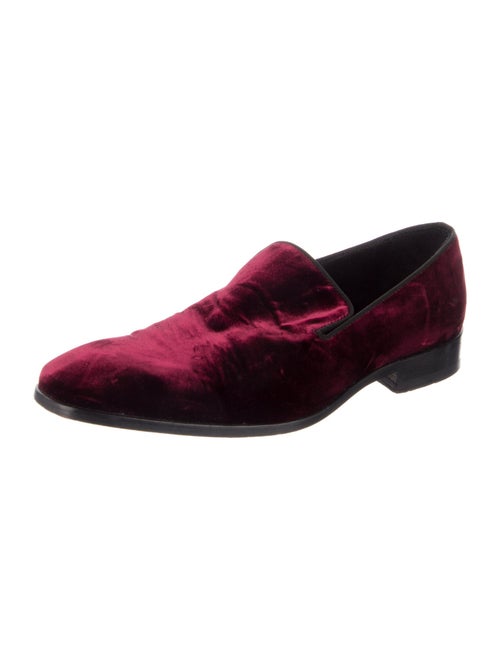 Saks Fifth Avenue Velvet Loafers
