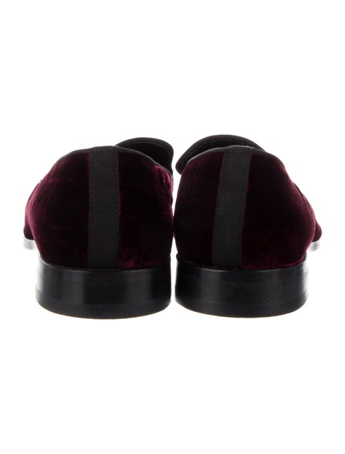Saks Fifth Avenue Velvet Loafers