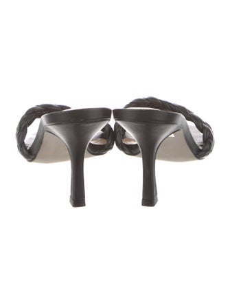 Saks Fifth Avenue Leather Slides