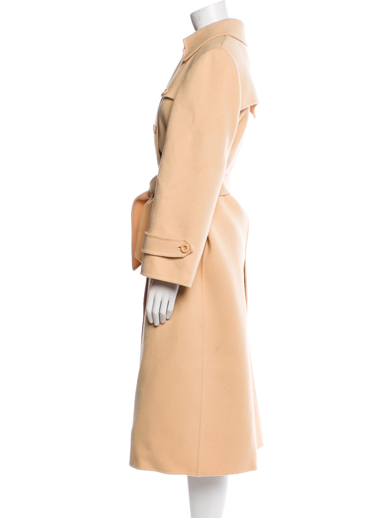 Saks Fifth Avenue Wool Trench Coat