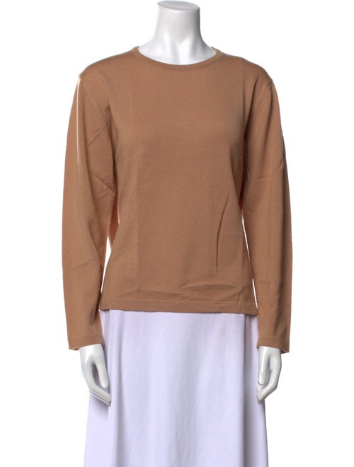 Saks Fifth Avenue Merino Wool Crew Neck Sweatshirt