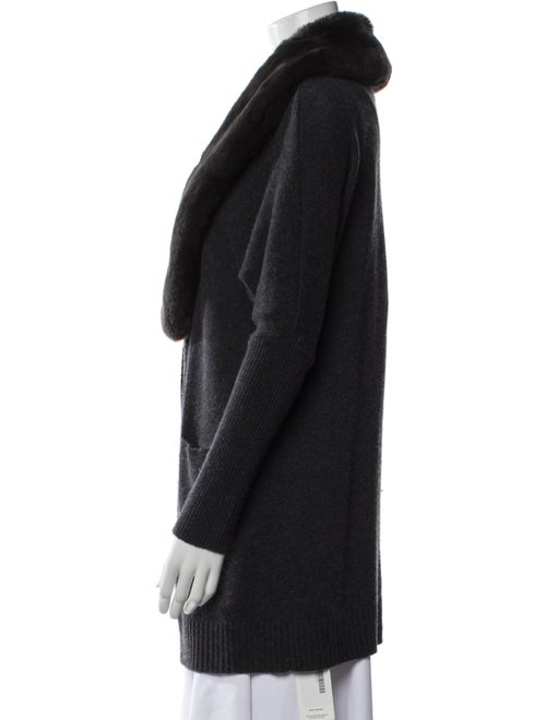 Saks Fifth Avenue Wool Open Front Sweater