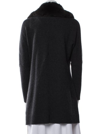Saks Fifth Avenue Wool Open Front Sweater