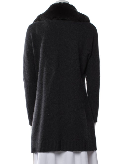 Saks Fifth Avenue Wool Open Front Sweater