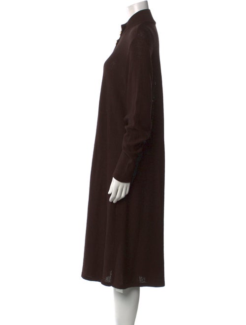 Saks Fifth Avenue Wool Midi Length Dress