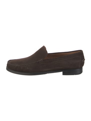 Saks Fifth Avenue Loafers Suede Dress 11