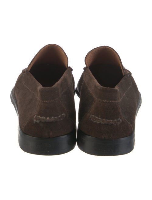 Saks Fifth Avenue Suede Dress Loafers