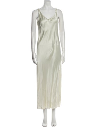 Saks Fifth Avenue Silk Long Dress