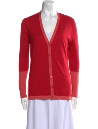 Saks Fifth Avenue Silk V-Neck Sweater