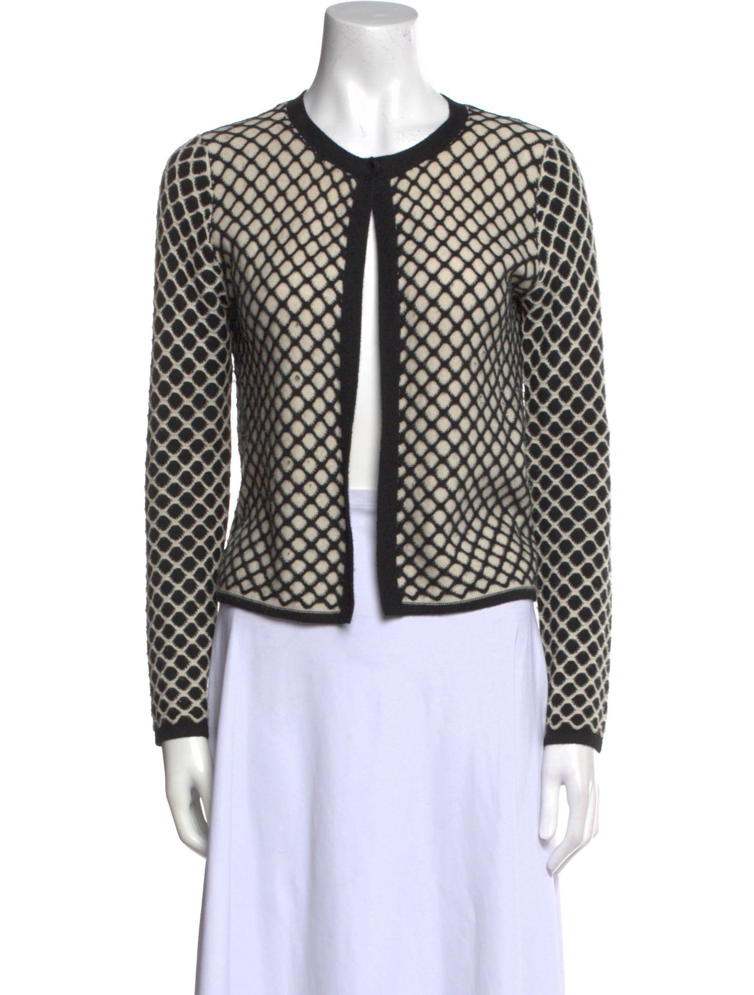 Saks Fifth Avenue Silk Printed Sweater