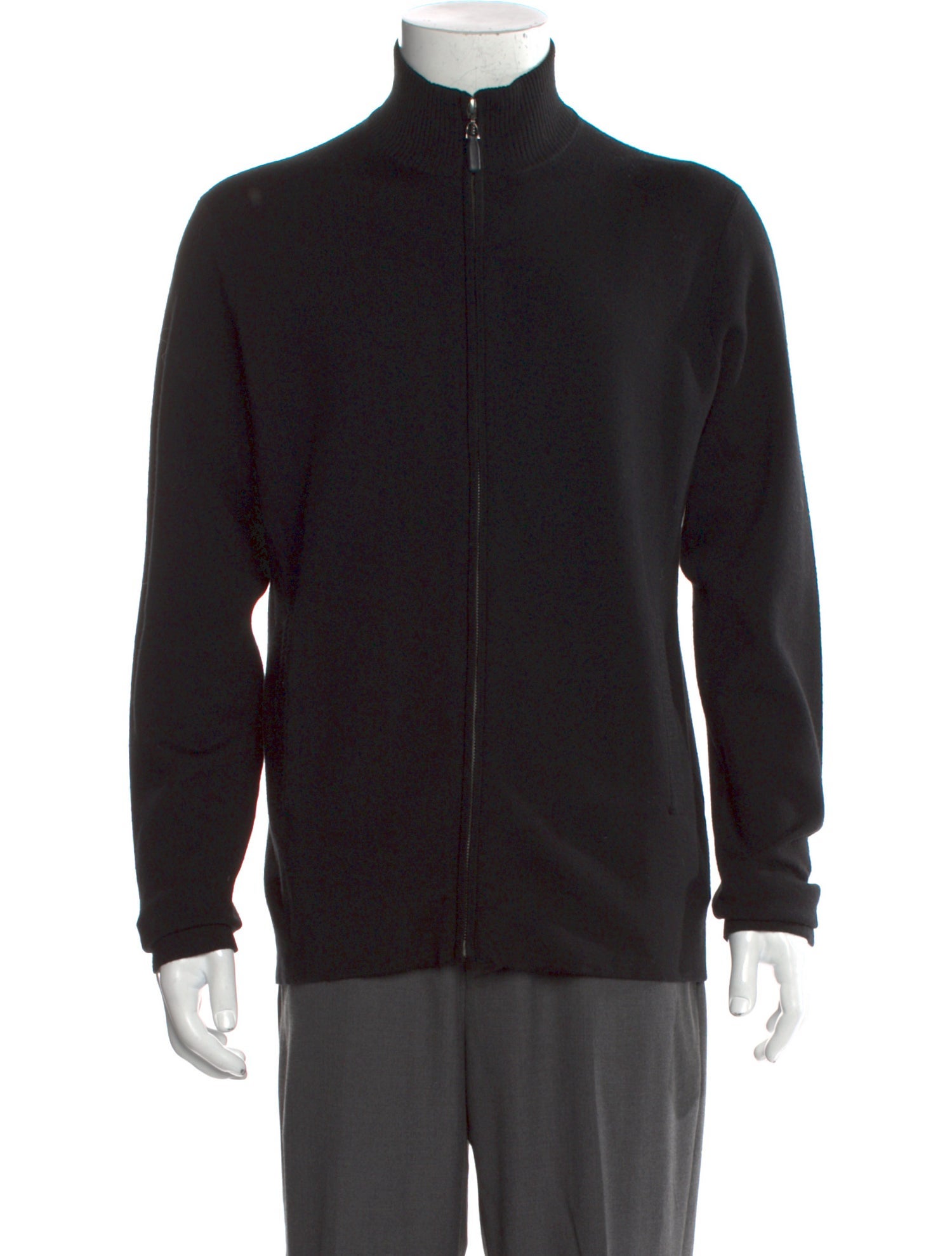 Saks Fifth Avenue Wool Turtleneck Cardigan