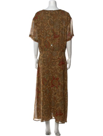 Saks Fifth Avenue Silk Long Dress